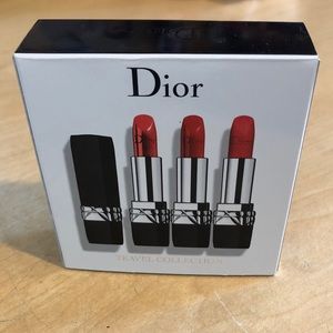 Dior Red Lipstick Travel Collection